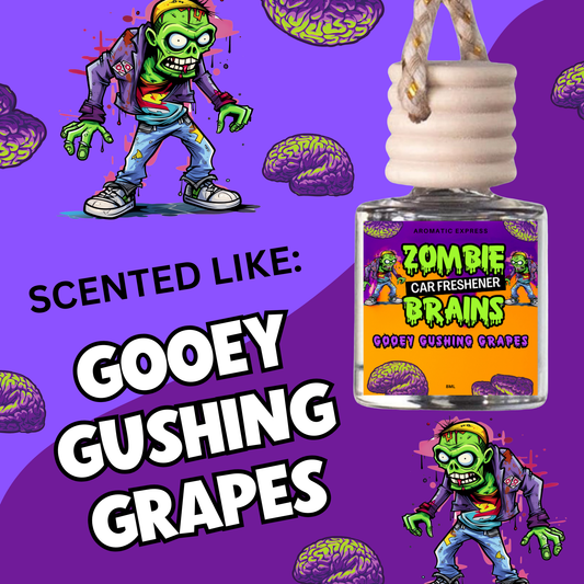 Zombie Brains Gooey Gushing Grapes Car Freshie