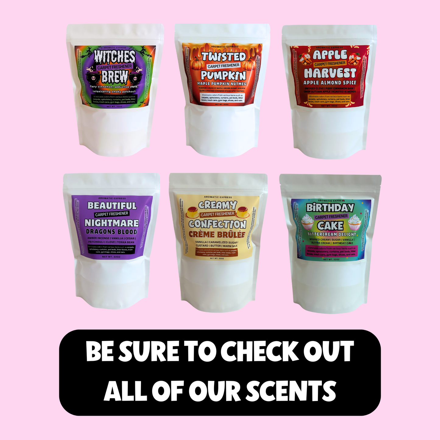 Luxury Hotel Carpet Freshener 2LB Bag