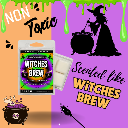 Witches Brew Patchouli, Cinnamon, Clove Luxury Wax Melt