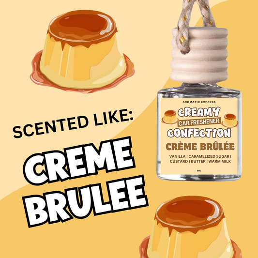 Creamy Confection Creme Brulee Car Freshie