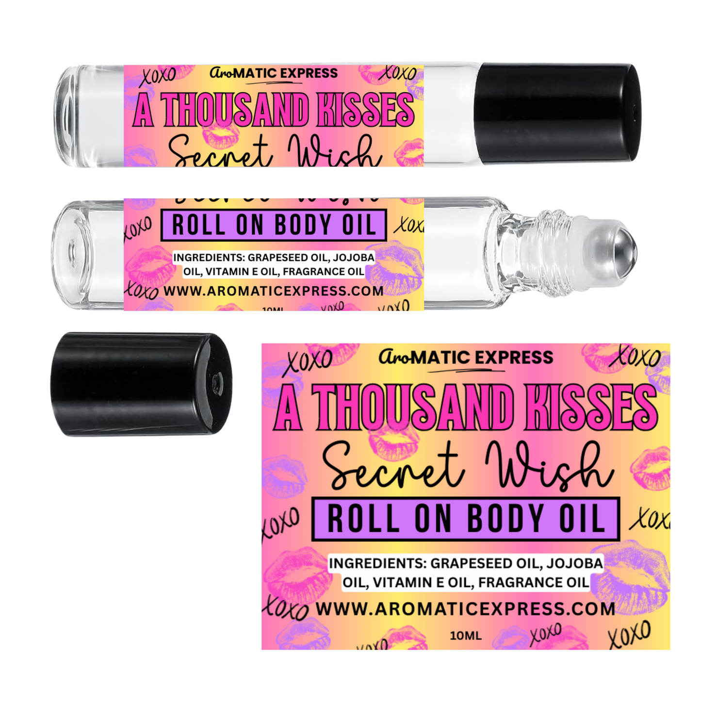 A Thousand Kisses Roll On Body Oil