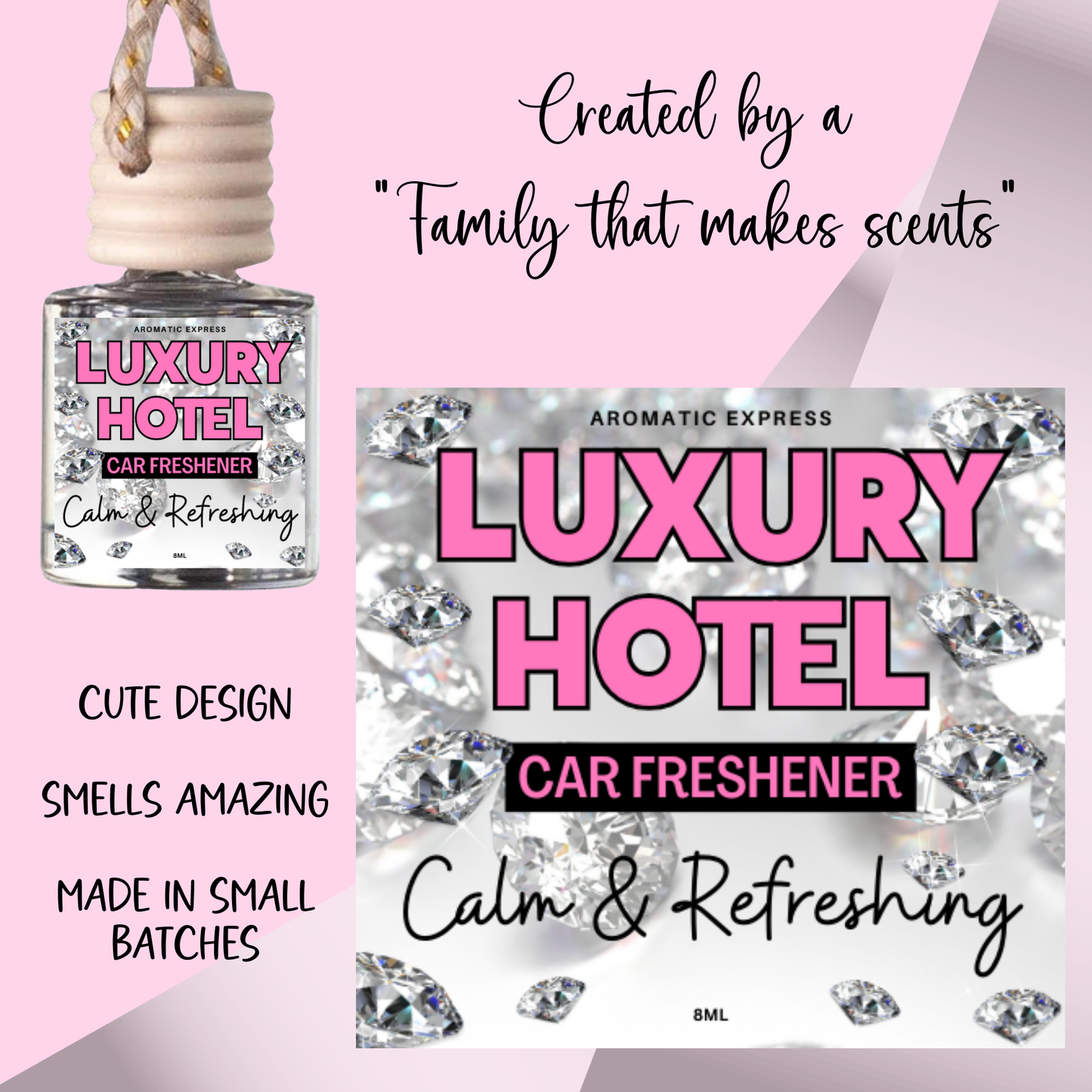 Luxury Hotel Car Freshie