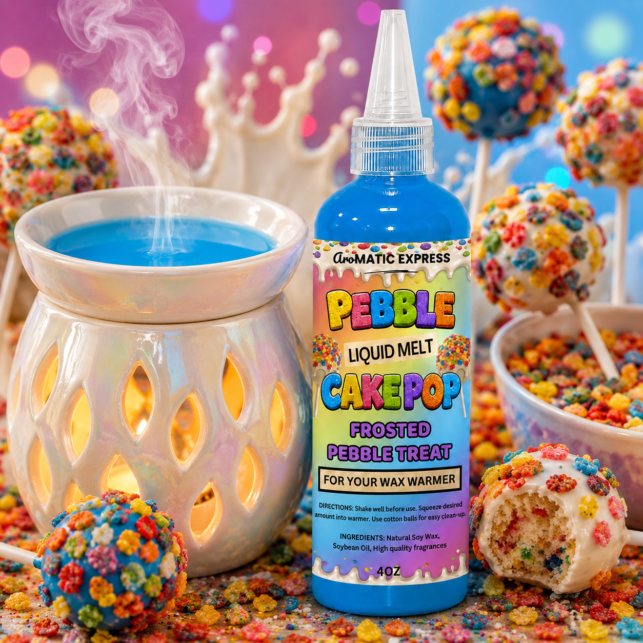 Liquid Wax Melts Pebble Cake Pop