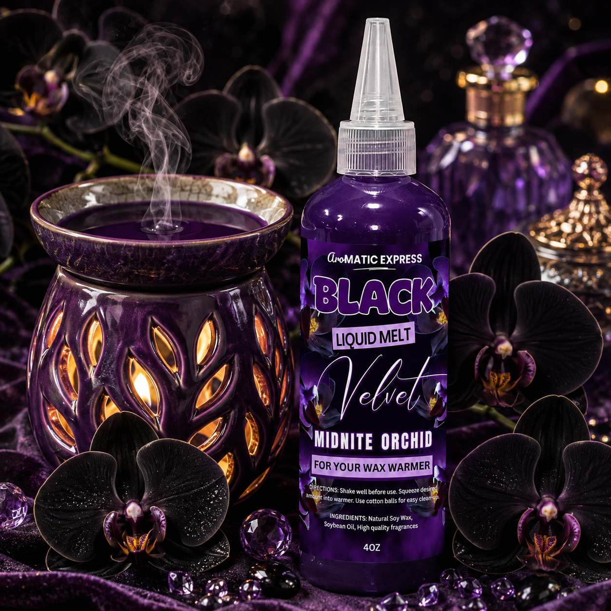 Liquid Wax Melts Black Orchid