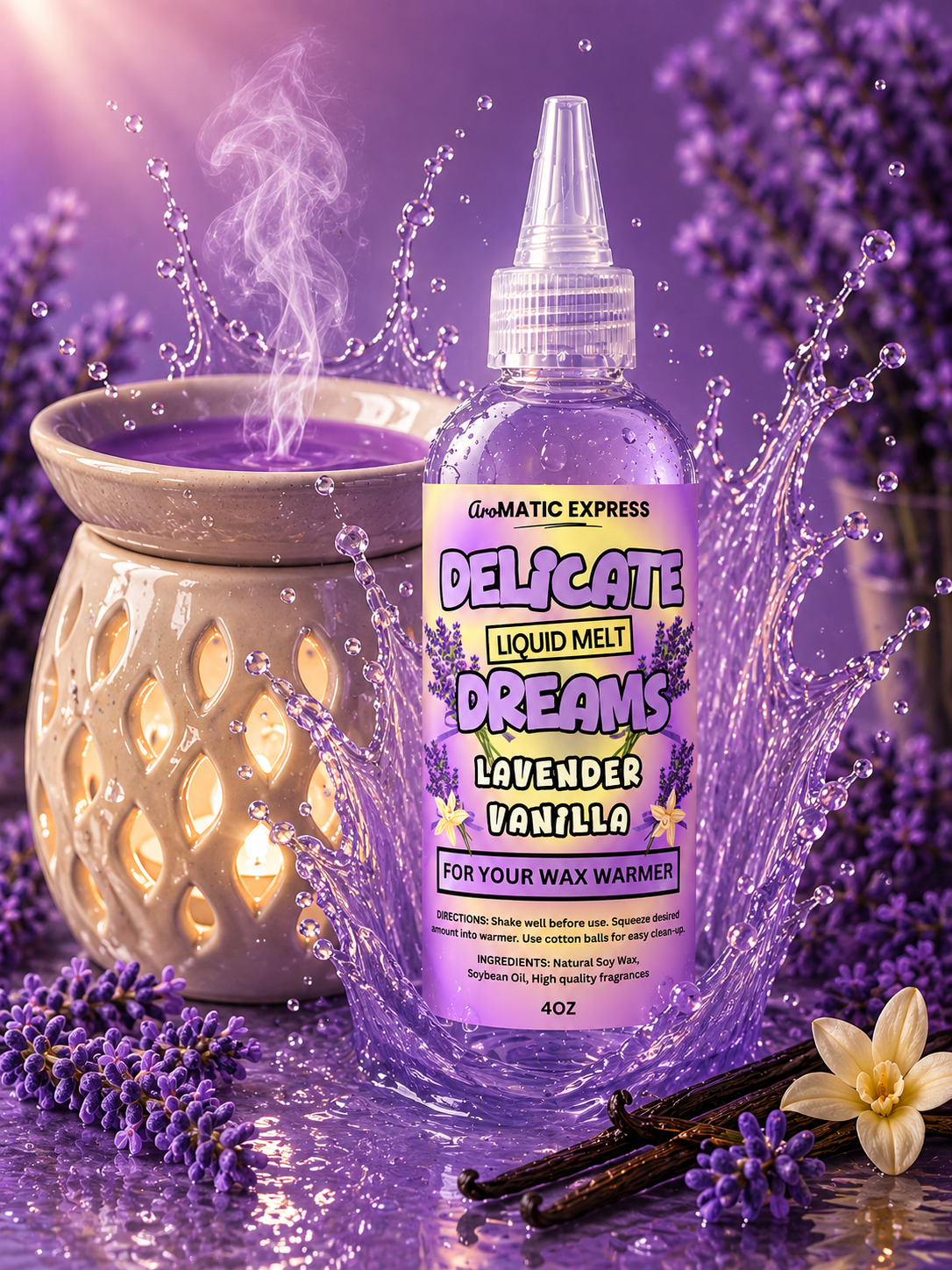 Liquid Wax Melts Lavender Vanilla