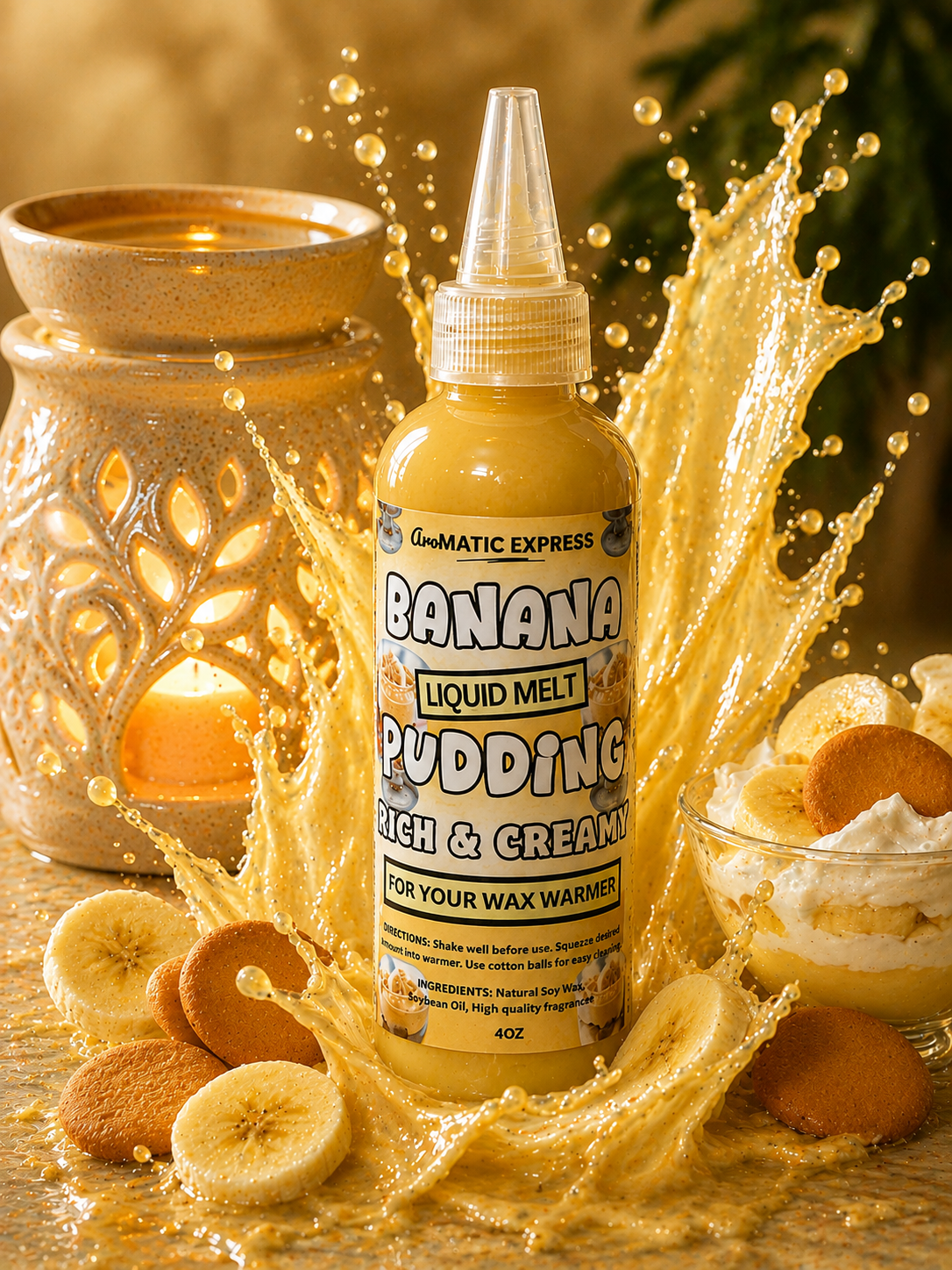 Liquid Wax Melts Banana Pudding