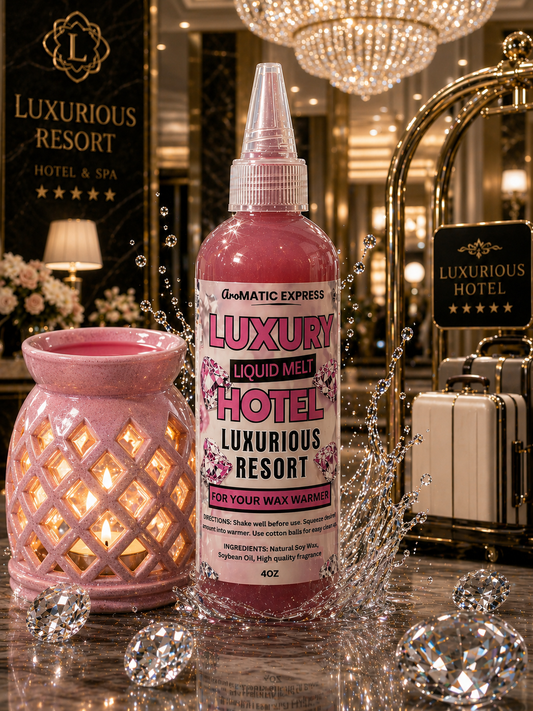 Liquid Wax Melts Luxury Hotel