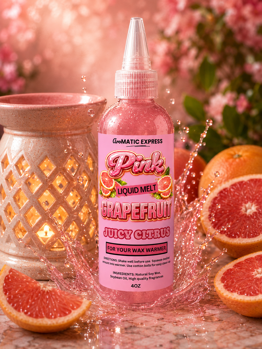 Liquid Wax Melts Pink Grapefruit