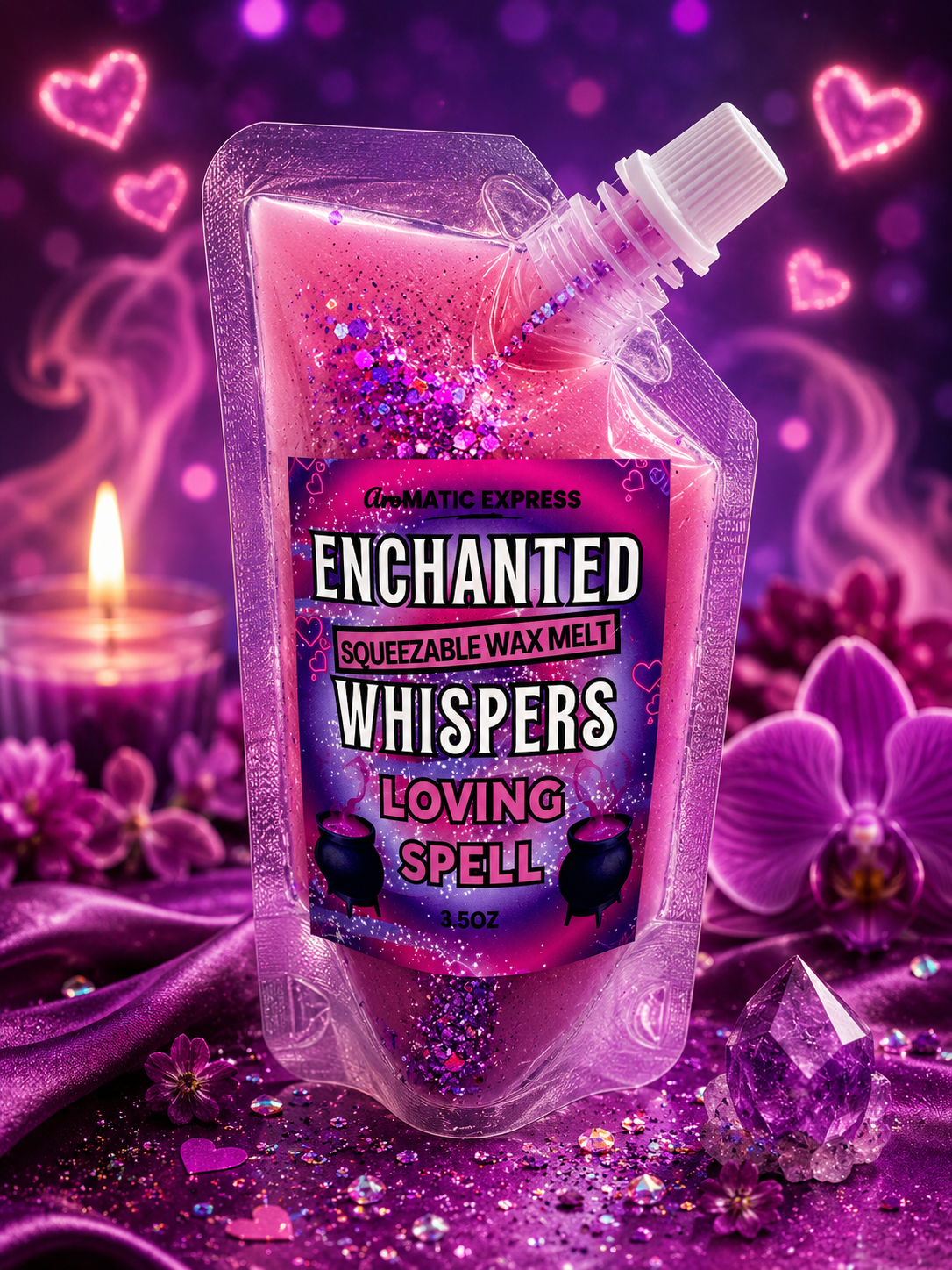 Enchanted Whispers Loving Spell Squeezable Wax Melt