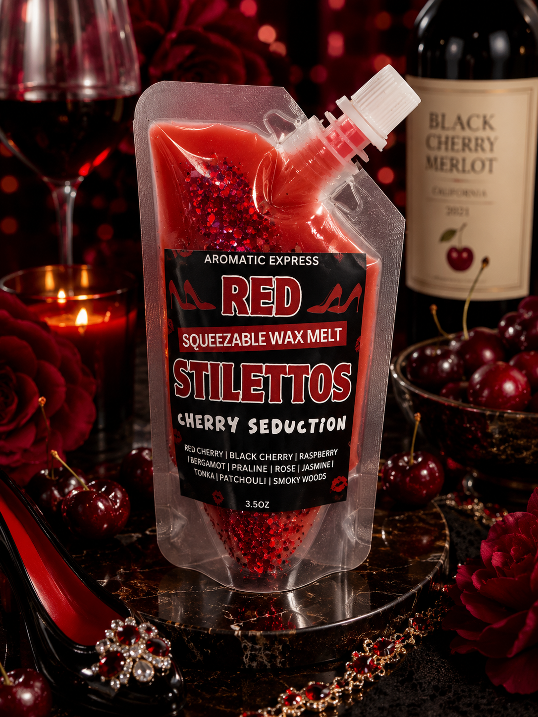 Cherry Seduction Squeezable Wax Melt