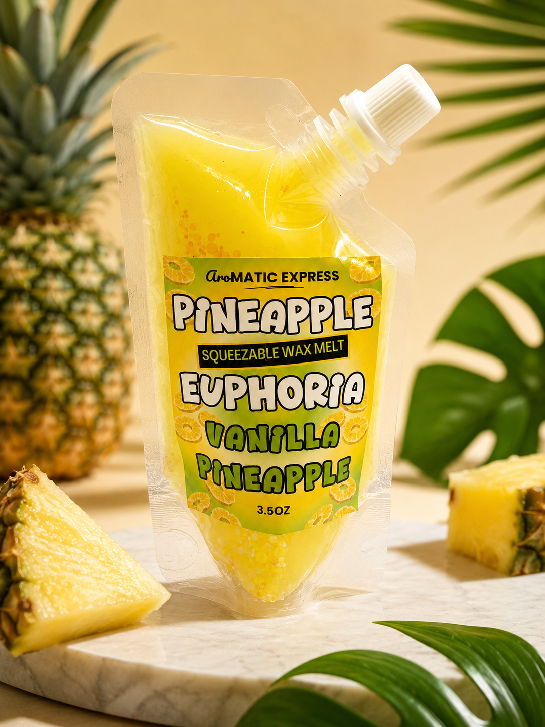 Pineapple Euphoria Vanilla Pineapple Squeezable Wax Melt