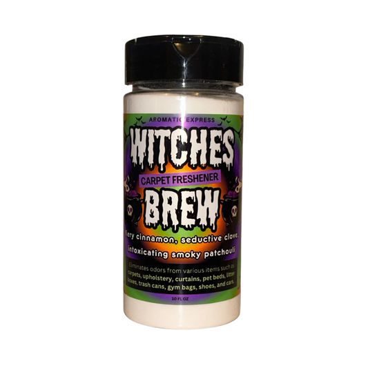 Witches Brew Carpet Freshener | 10oz Sprinkle Jar | Odor Eliminator Powder